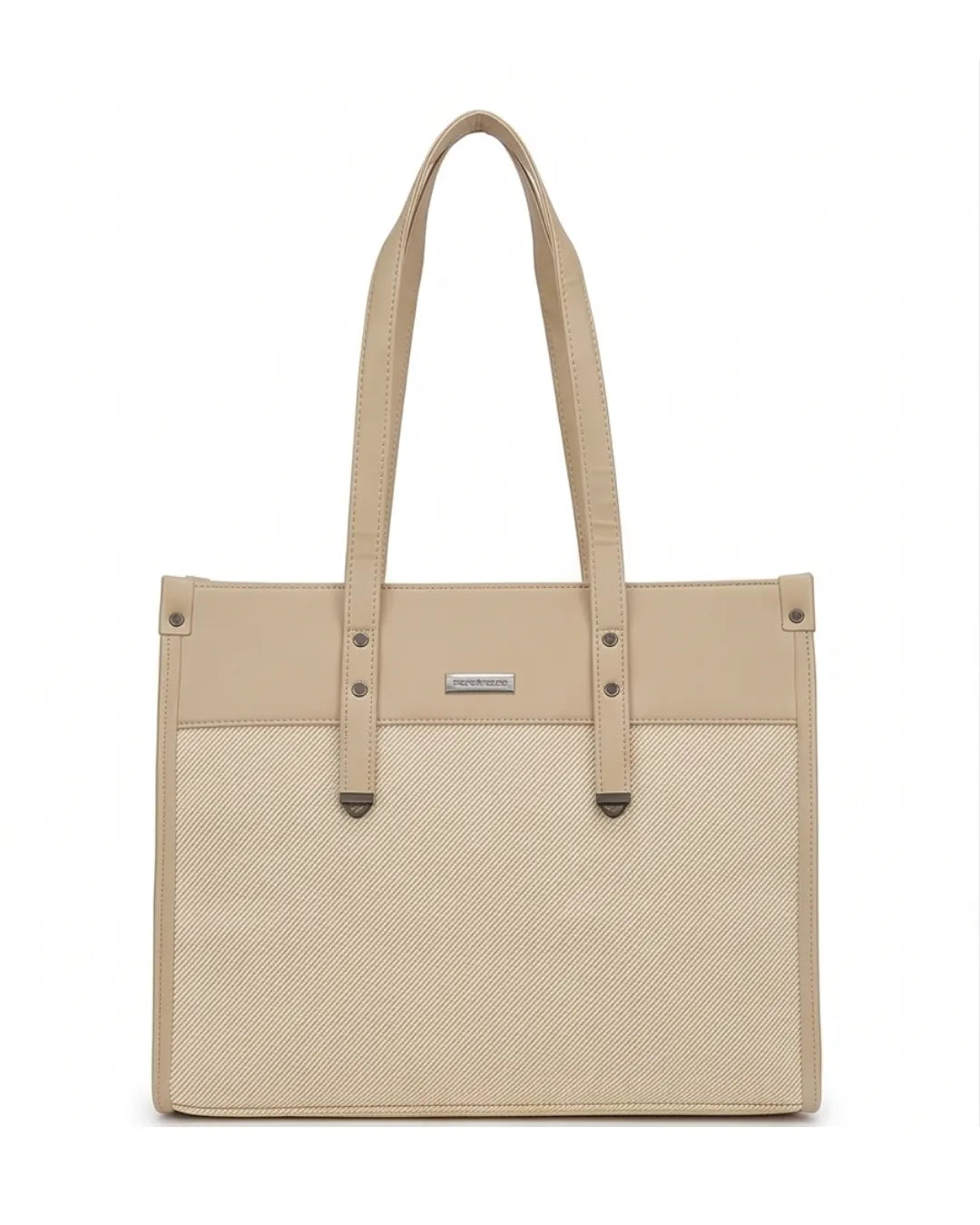 Practical Minimalist Off White Tote Bag