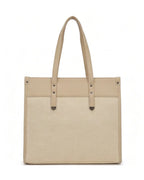 Practical Minimalist Off White Tote Bag