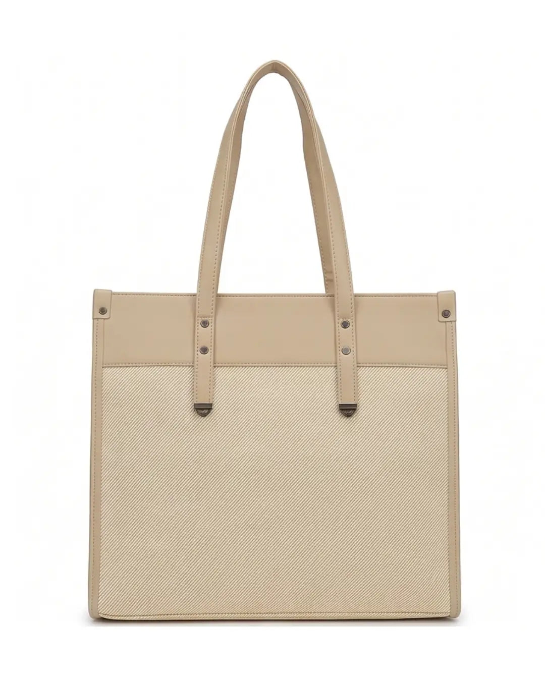 Practical Minimalist Off White Tote Bag