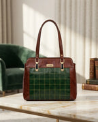 Checkered Professional Tote