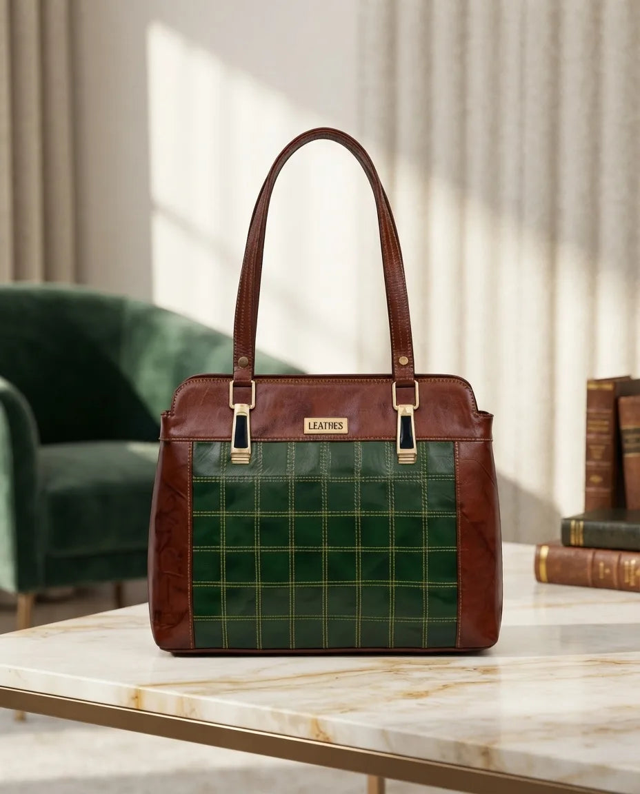 Checkered Professional Tote