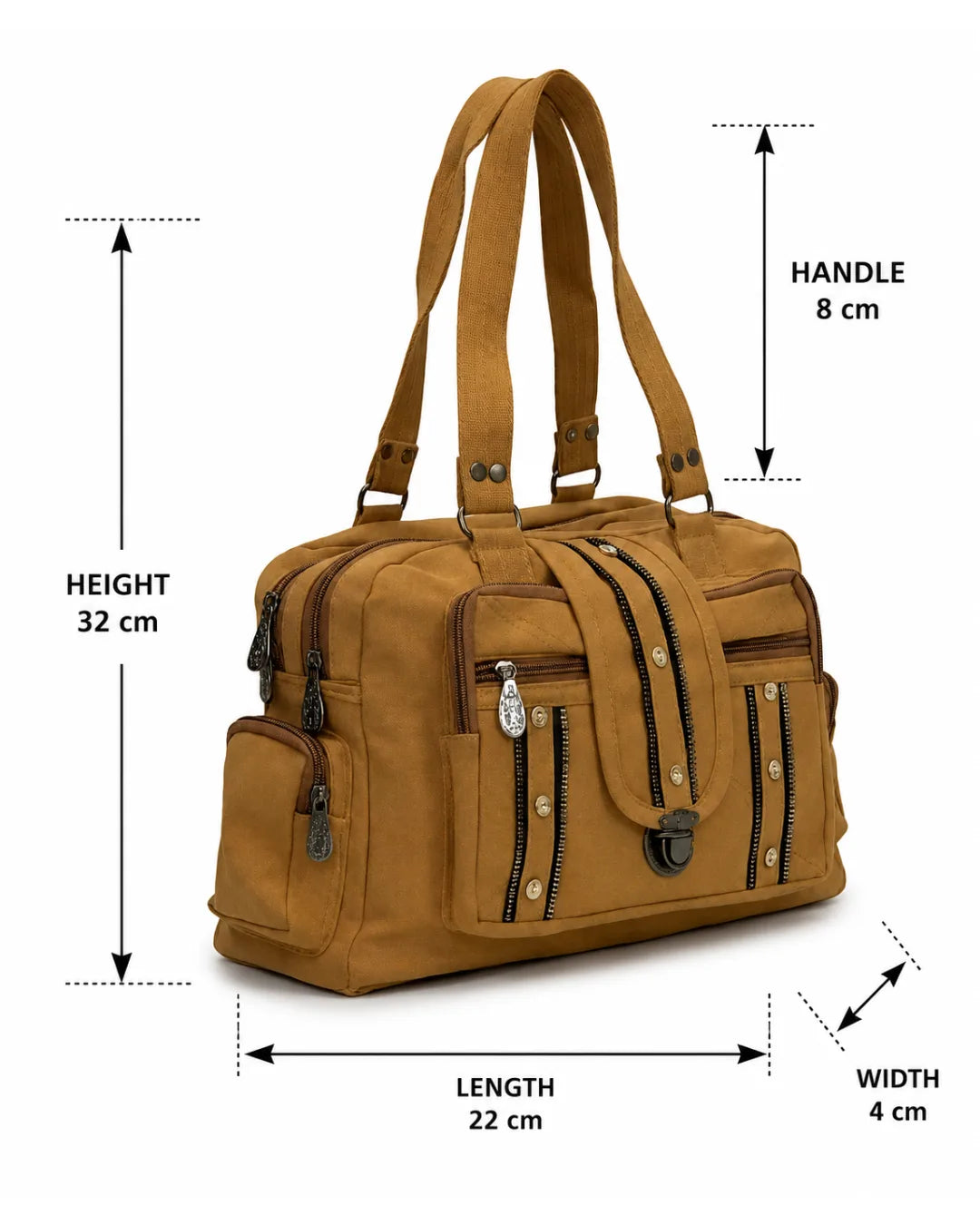 Chic multi-utility faux leather satchel bag with multiple compartments for everyday use 6