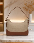 Classic Woven Baguette Hobo Bag