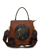 Embossed Ethnic Motif Satchel 1