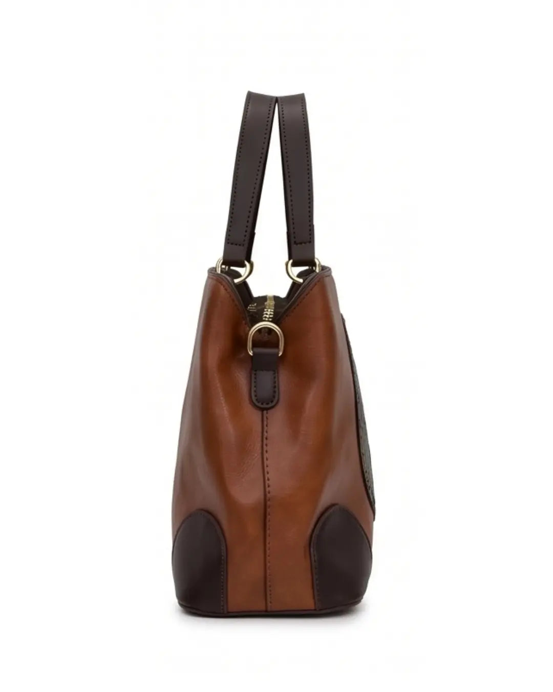 Embossed Ethnic Motif Satchel 3