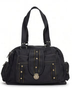 Everyday Utility Satchel Bag - Black_1