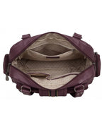 Everyday Utility Satchel Bag - Burgundy 4