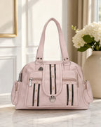Everyday Utility Satchel Bag - Pink