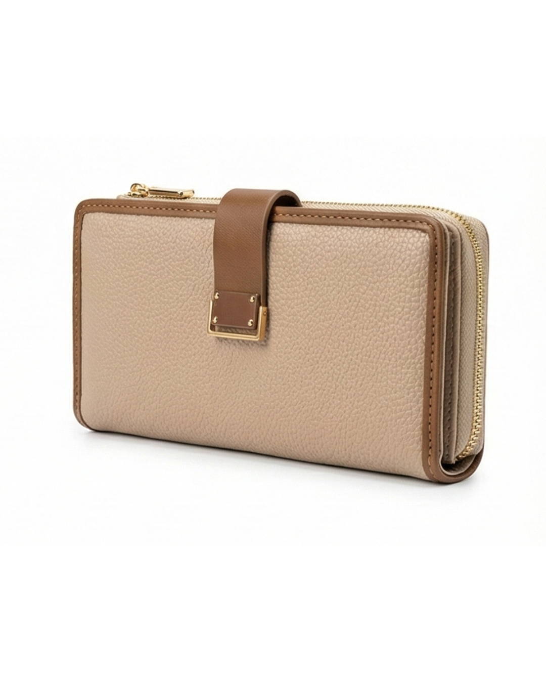 Grey classic wristlet ladies purse by Lora Halle
