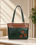 Trendy Boho Professional Tote - Green