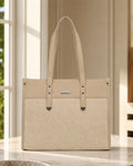 Practical Minimalist Off White Tote Bag