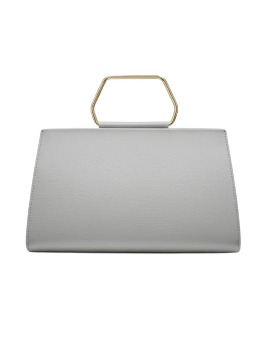 Party Wear Handbags Silver Gray Pleated Lora Halle
