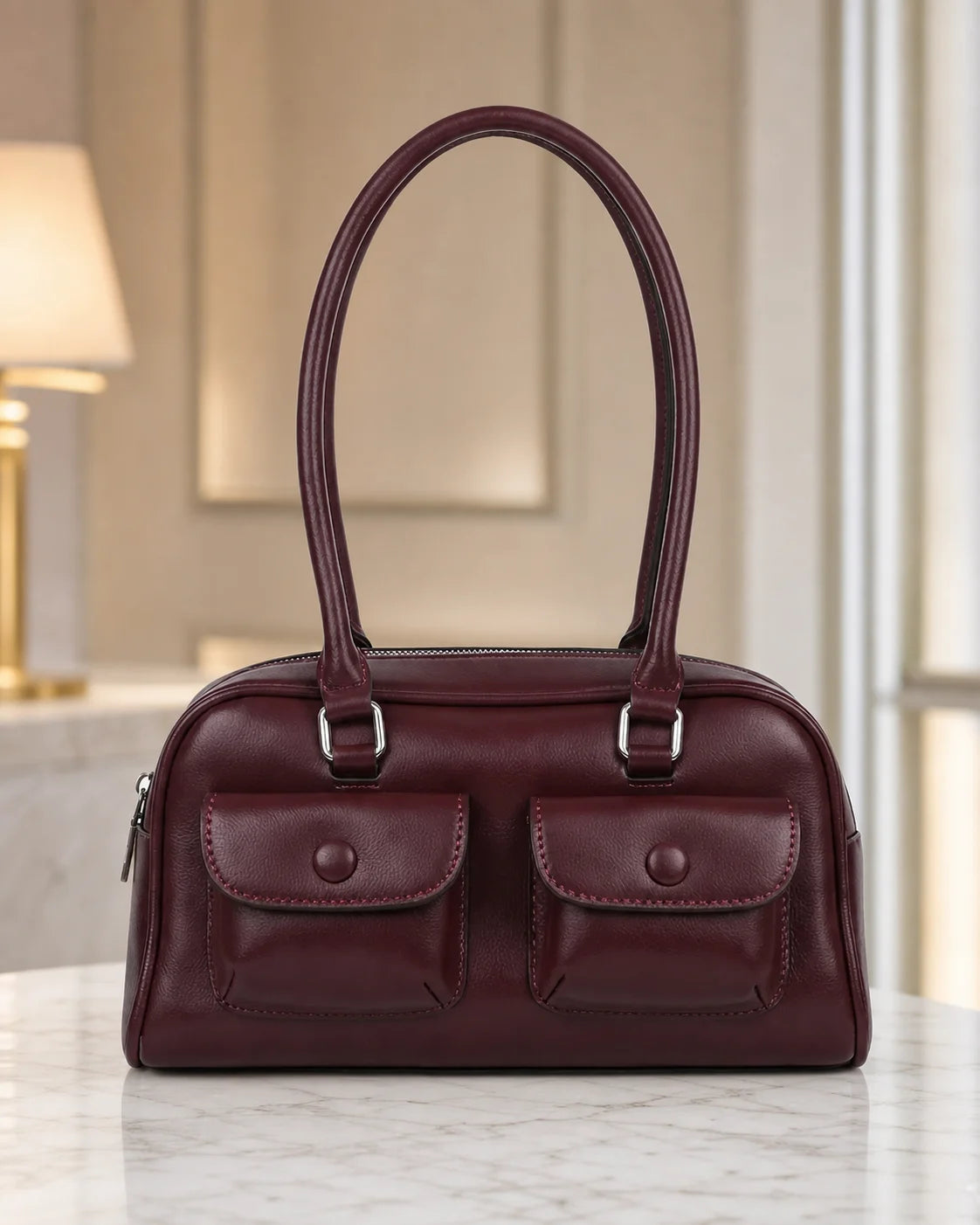 Retro Utilitarian East-West Bag