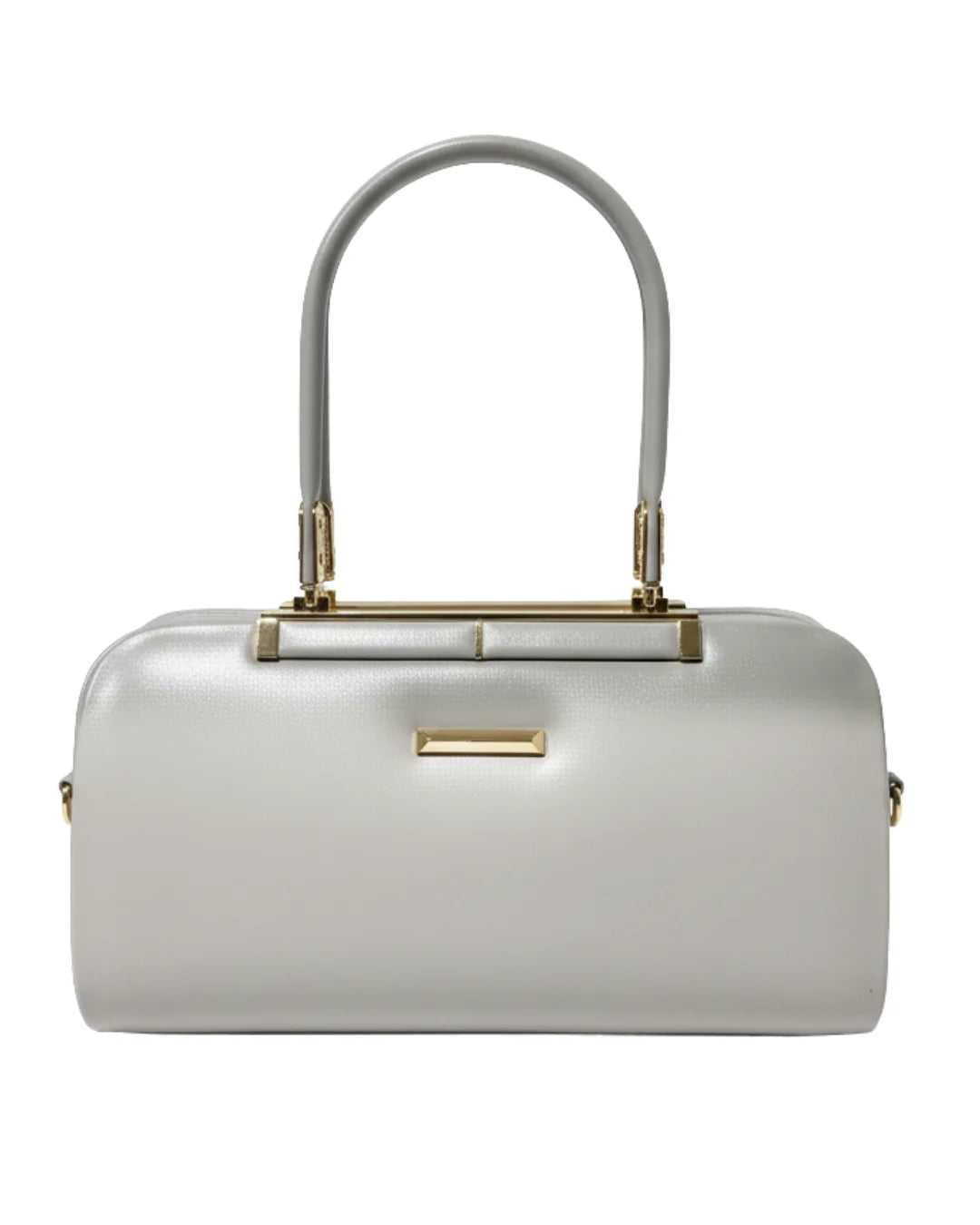 Shoulder Bag For Women Light Grey Gold Bar Lora Halle
