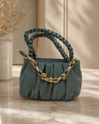 Snatched Ruched Cloud Sling Bag