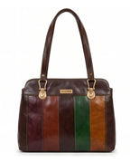 Trendy striped vintage bag for travel and casual use 1
