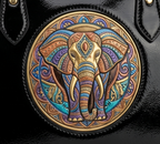 Ethnic Motif Soft Hobo Bag