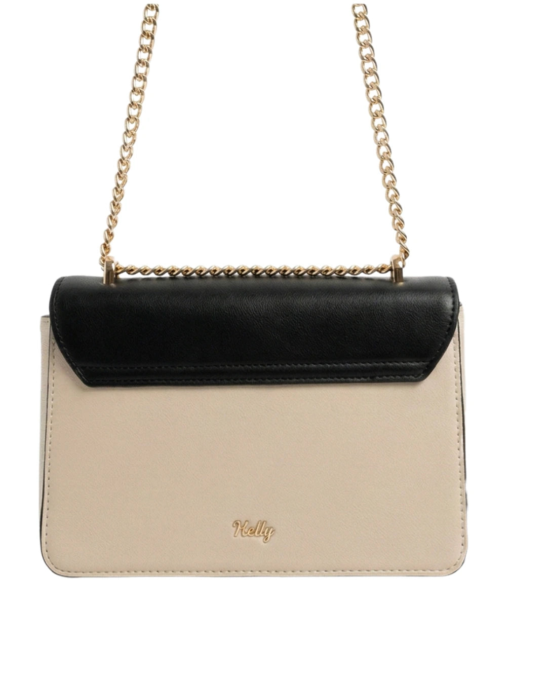 black and white bag with gold chain strap for branded handbags sale