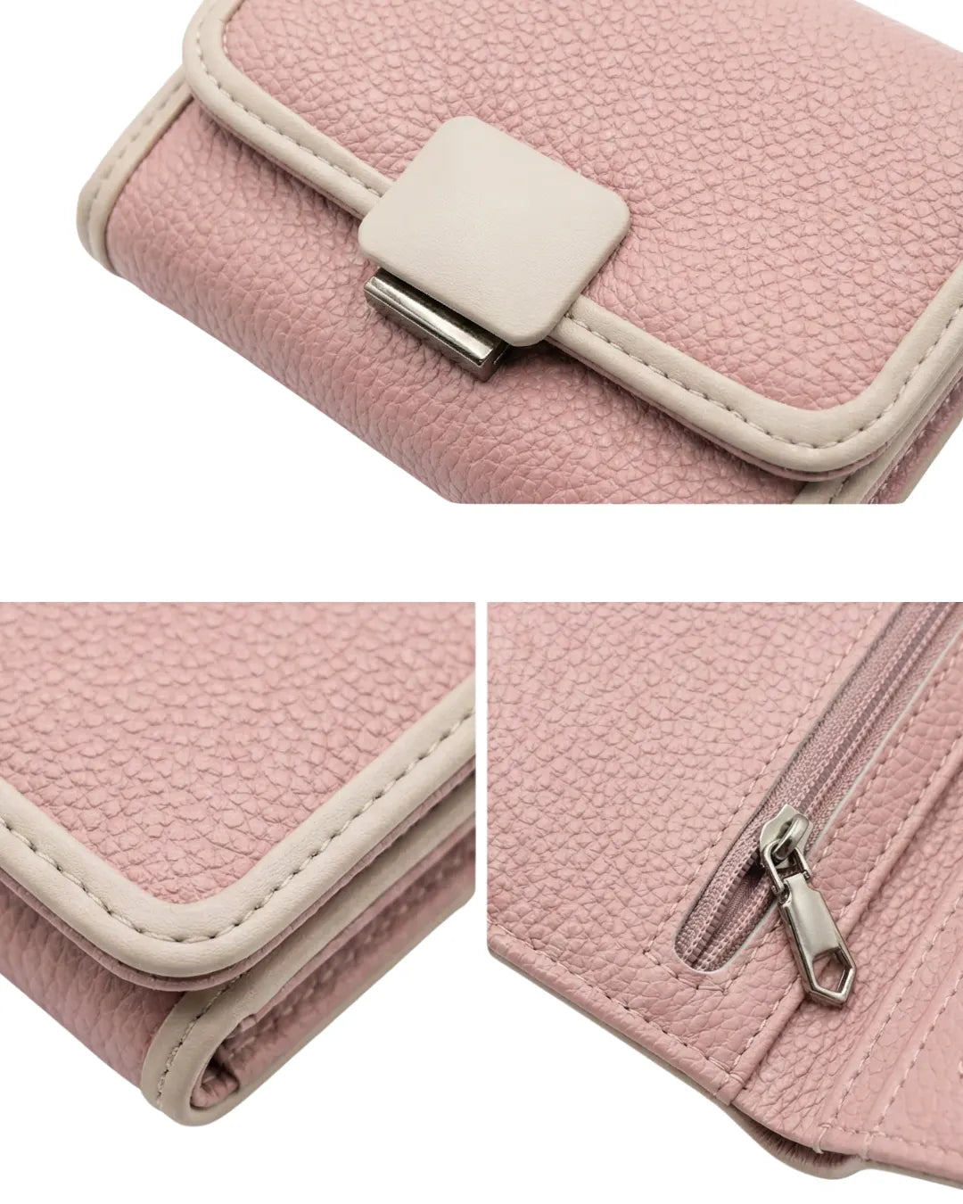 pink wallet by lora halle 